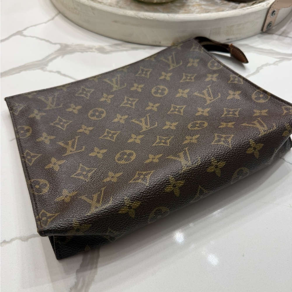 Louis Vuitton Brown Monogram Toiletry 26 Bag
